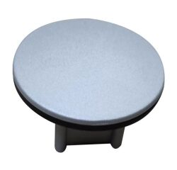 Bouchon plat pour main courante intérieure MALI en aluminium anodisé