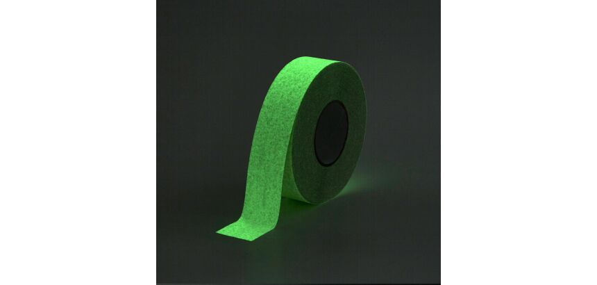 Ruban adhésif antidérapant ECO photoluminescent 30 mm x 18.3 mètres  - 30