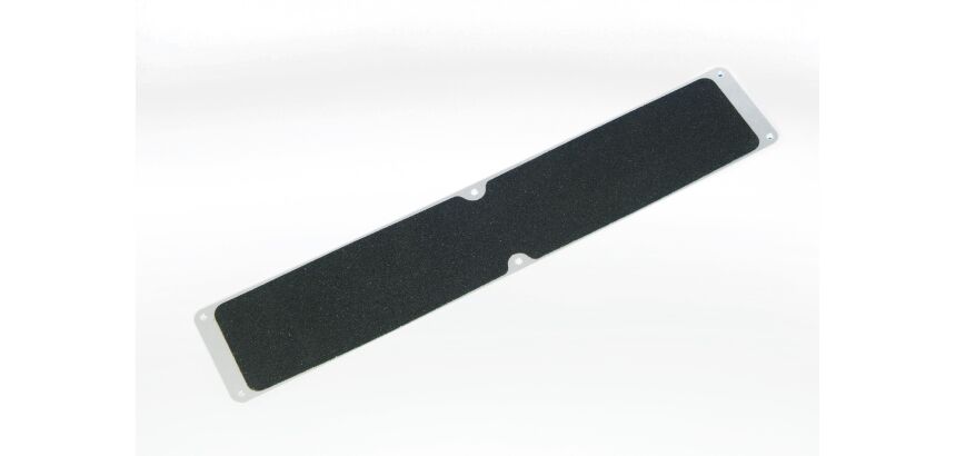 Plaque en aluminium antidérapant - 635x115 mm