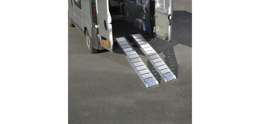 Rampe d'Accès en aluminium lisse