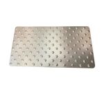 Dalle podotactile TOLPLOT en acier galvanisé - 825 x 420 mm - Int/Ext