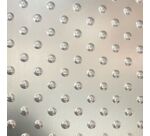 Dalle podotactile TOLPLOT en acier galvanisé - 825 x 420 mm - Int/Ext