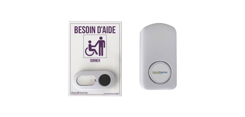 Kit Carillon d'Appel UNIK N°2 - Besoin d'aide - Vertical