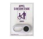 Kit Carillon d'Appel UNIK N°3 - Appel si besoin d'aide - Vertical