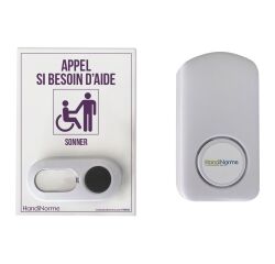 Kit Carillon d'Appel UNIK N°3 - Appel si besoin d'aide - Vertical