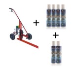 KIT ECO: Canne de traçage + 6 aérosols dont 2 offerts