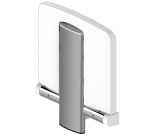 Siège de douche relevable Adaggio blanc