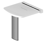 Siège de douche relevable Adaggio blanc