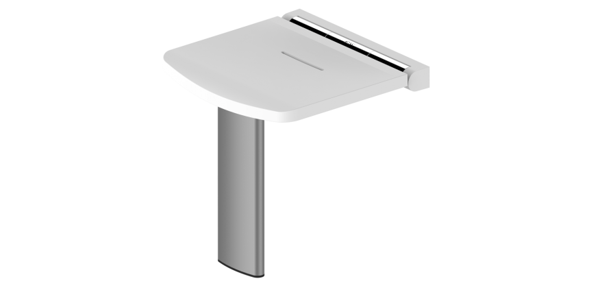 Siège de douche relevable Adaggio blanc