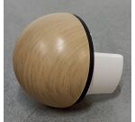 Bouchon rond pour main courante