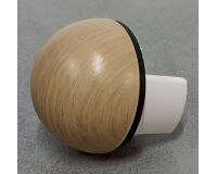 Bouchon rond pour main courante