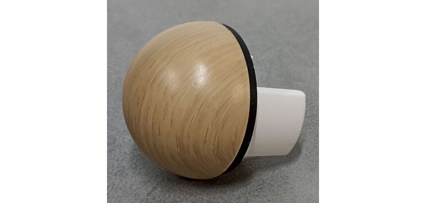 Bouchon rond pour main courante