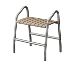 Banc de douche avec 2 poignées