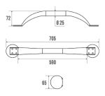 Barre d'appui droite BANJU