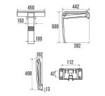 Siège de douche Design WOOD