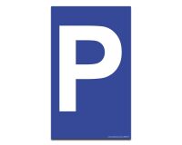 Panneau Parking - plat