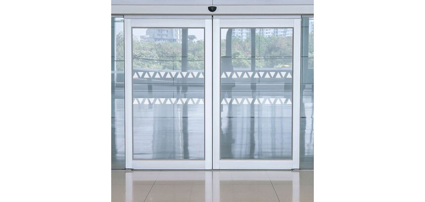 Bande de repérage MOTIF triangle - Surfaces vitrées