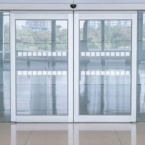 Bande de repérage MOTIF carré blanc- Surfaces vitrées