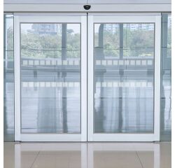 Bande de repérage pour surfaces vitrées - carrés dépolis