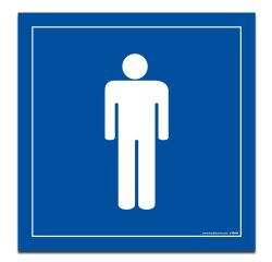 Panneau Toilettes Homme