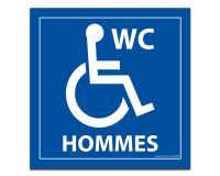 Panneau WC HOMMES PMR
