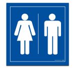 Panneau Toilettes - Homme Femme