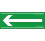 Panneau évacuation Flèche directionnelle