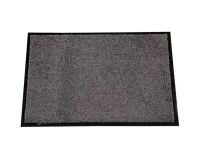 Tapis d'accueil haute performance pour passage intense - 60 x 80 cm - Gris