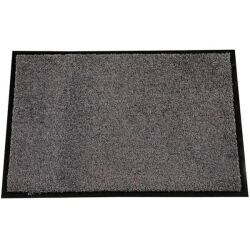 Tapis d'accueil haute performance pour passage intense - 60 x 80 cm - Gris