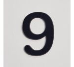 Chiffres en relief adhésif pour plaque de porte de 0 à 9