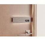 Chiffres en relief adhésif pour plaque de porte de 0 à 9