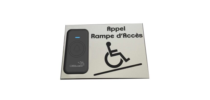 Carillon d'Appel DESIGN pour Rampe d'Accès Mobile