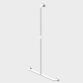 Barre douche en T Blanche 600 x 1200 mm