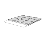 Palier pour Rampe de Seuil Modulable - 18 à 55 mm - pour Kit 1