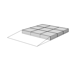 Palier pour Rampe de Seuil Modulable - 72 à 88 mm- pour Kit 2