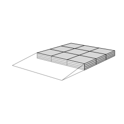 Palier pour Rampe de Seuil Modulable - 72 à 88 mm- pour Kit 2