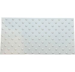 Dalle podotactile DALLIN adhésive - Blanc