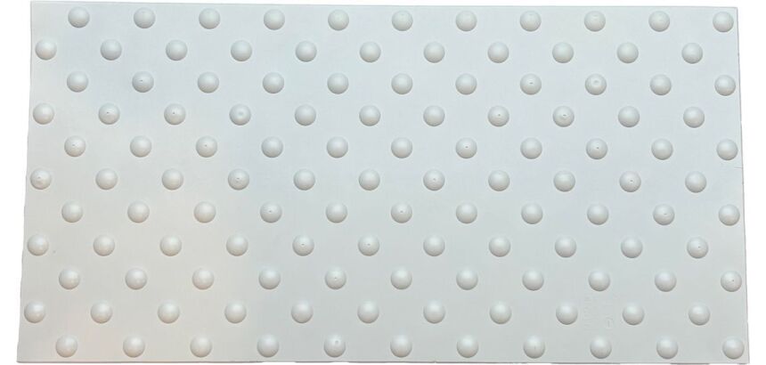 Dalle podotactile DALLIN adhésive - Blanc
