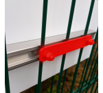 Rail de fixation pour fixation grillage