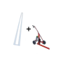 Kit pochoir ligne et canne de traçage