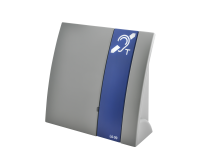 Boucle magnetique d'accueil bandeau bleu