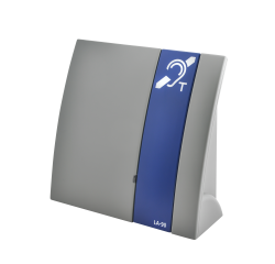 Boucle magnetique d'accueil bandeau bleu