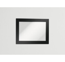 Cadre d'affichage magnétique DURAFRAME, A6, noir