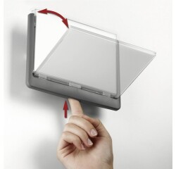 Plaque de porte CLICK SIGN, (L)149 x (H)148,5 mm