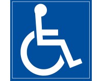 Panneau Personne à Mobilité Réduite