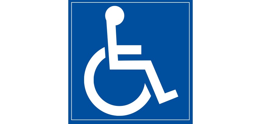 Panneau Personne à Mobilité Réduite