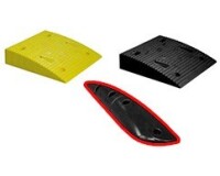 Module d'extrémité noir pour ralentisseur franchisseur de portail