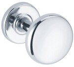 Porte manteau en acier chromé 1 tête