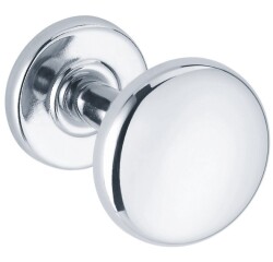 Porte manteau en acier chromé 1 tête