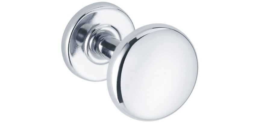 Porte manteau en acier chromé 1 tête